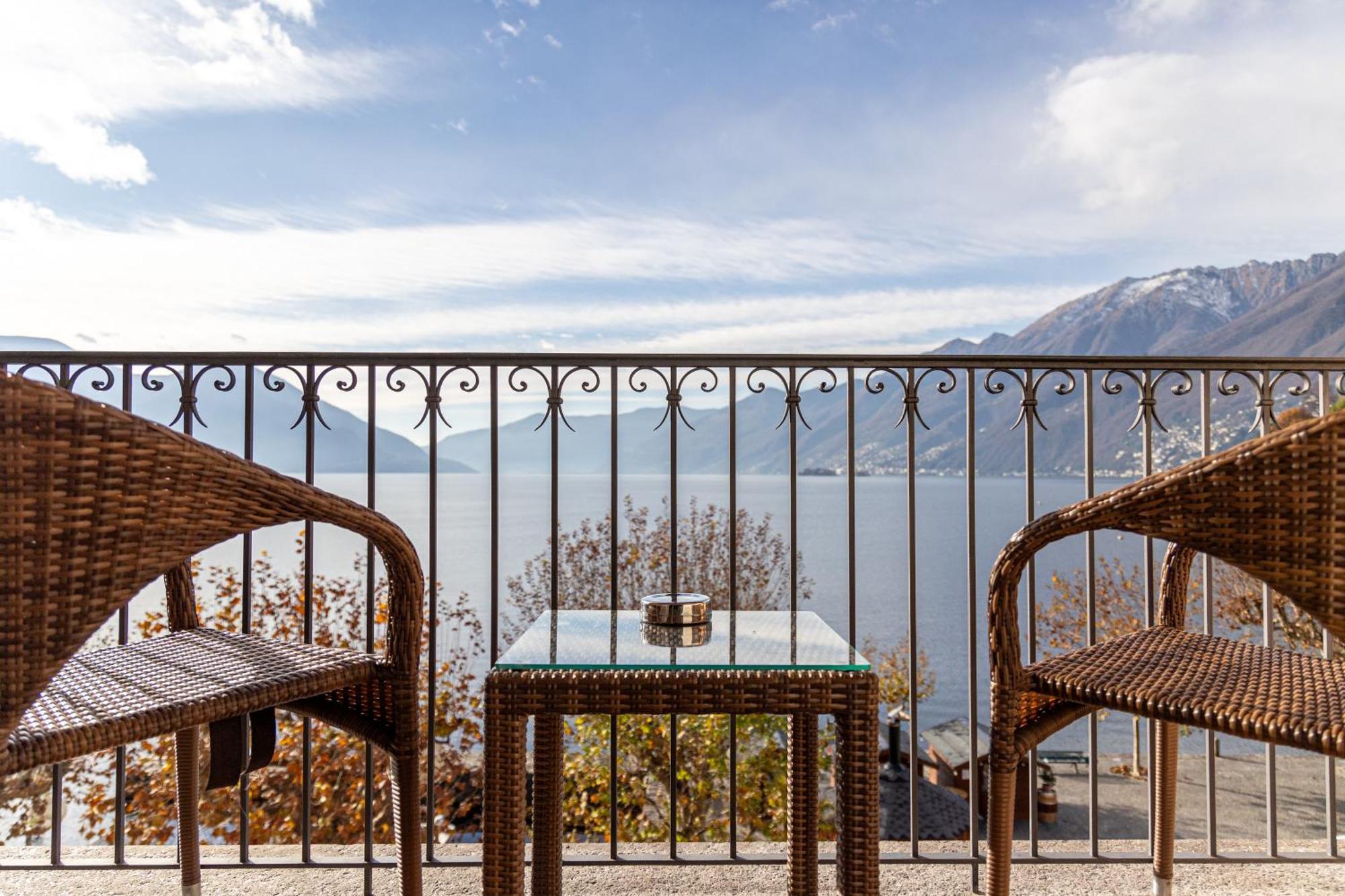 Albergo Carcani Ascona Exterior foto